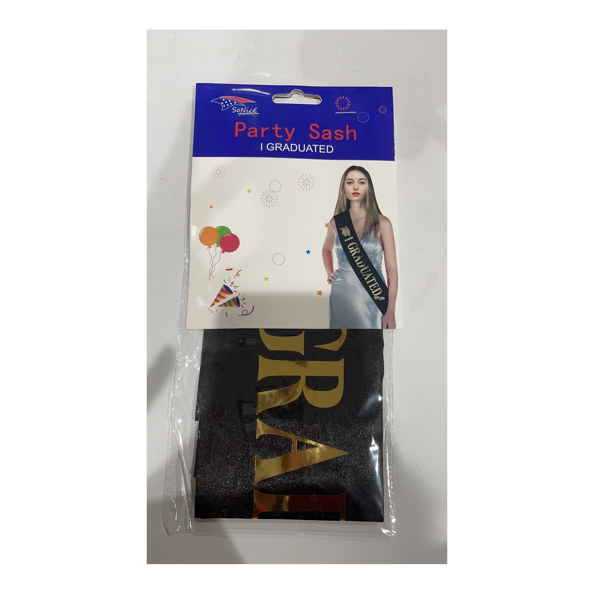 Party Sash Grad